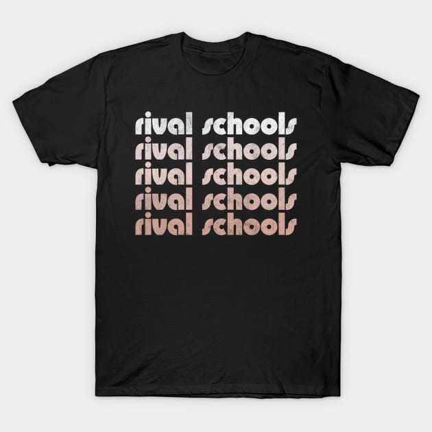 Rival Schools T-Shirt by unknown_pleasures